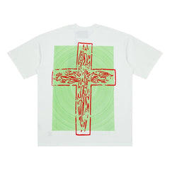 Hellstar Jesus Graphic Washed Oversized T-Shirt