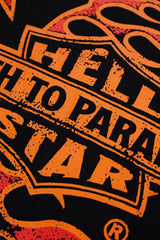 Hellstar "Path to Paradise" Orange Flame Logo T-Shirt