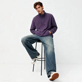 Cheng Yi endorses Gap men's and women's winter edition fleece stand up collar half zip hoodie 831292