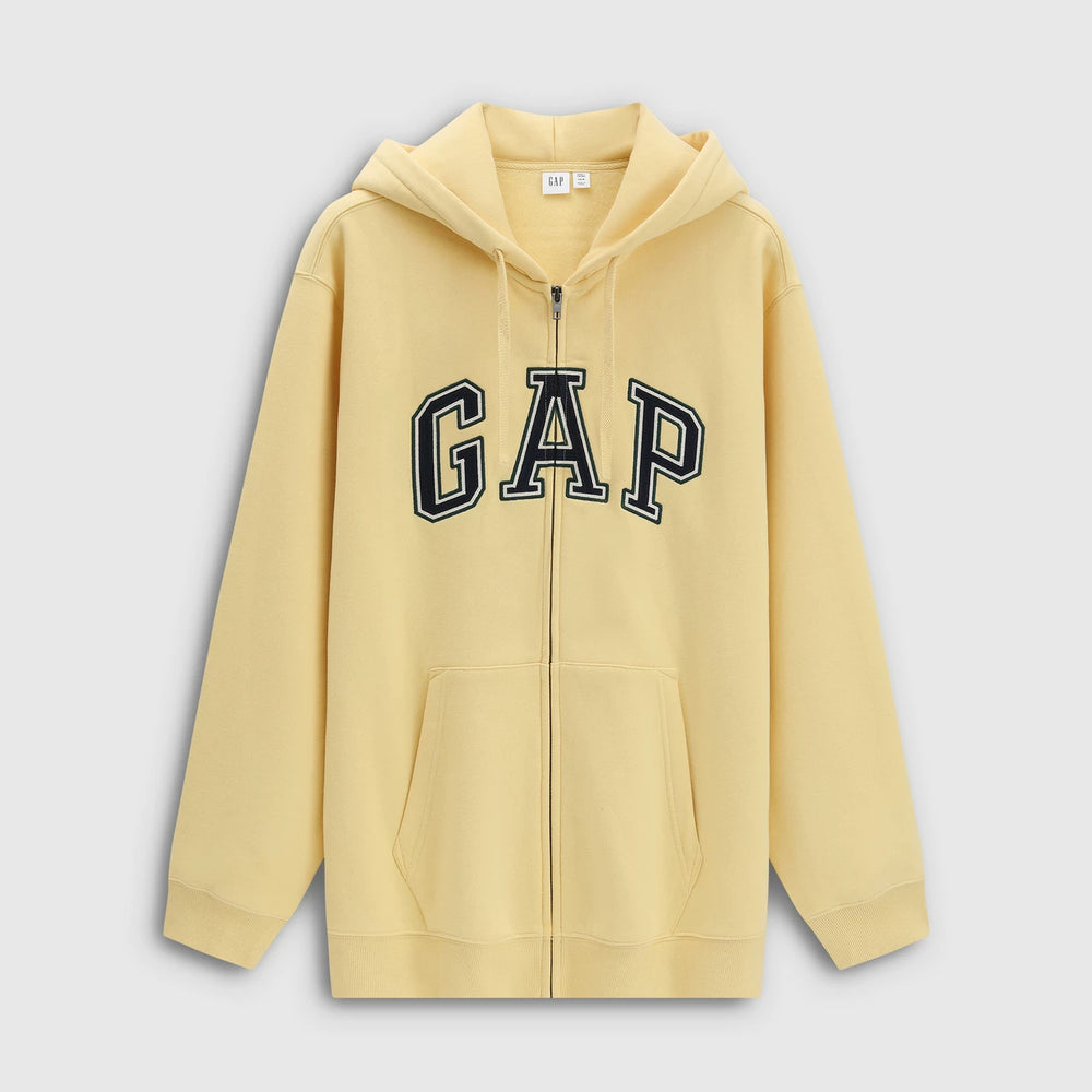 Cheng Yi endorses Gap men's and women's spring evergreen hoodie series hooded hoodie jacket 787439