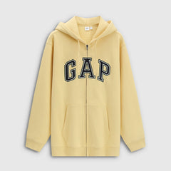 Cheng Yi endorses Gap men's and women's spring evergreen hoodie series hooded hoodie jacket 787439
