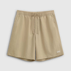 Cheng Yi endorses Gap men's 2026 summer new moisture absorbing logo elastic waist straight shorts 893129