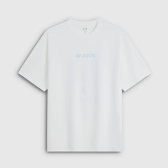 Gap Men's and Women's 2026 Summer New Cotton Logo Pattern Printed Round Neck Short Sleeve T-shirt Top 892368
