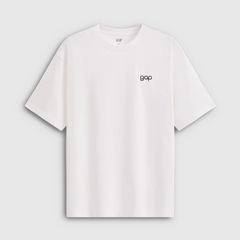 Cheng Yi endorses Gap men's and women's 2026 spring new classic pure cotton contrasting loose short sleeved T-shirt