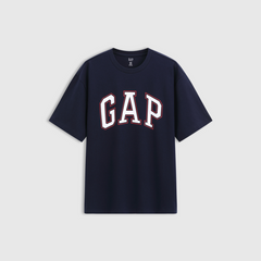 Cheng Yi endorses Gap men's and women's 2026 spring new classic pure cotton contrasting loose short sleeved T-shirt