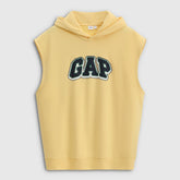 Cheng Yi endorses Gap men's and women's 2026 summer new logo sleeveless hooded sweatshirt 854305
