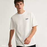 Cheng Yi endorses Gap men's and women's 2026 spring new printed logo round neck short sleeved T-shirt 854722