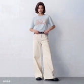 Gap2025春季新款短袖T恤纯棉美式宽松上衣男女装印花logo