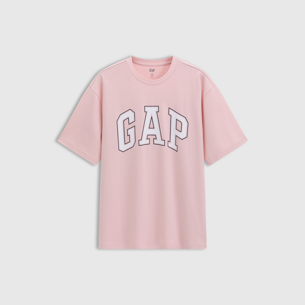 Cheng Yi endorses Gap men's and women's 2026 spring new classic pure cotton contrasting loose short sleeved T-shirt