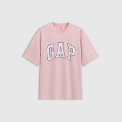 Cheng Yi endorses Gap men's and women's 2026 spring new classic pure cotton contrasting loose short sleeved T-shirt