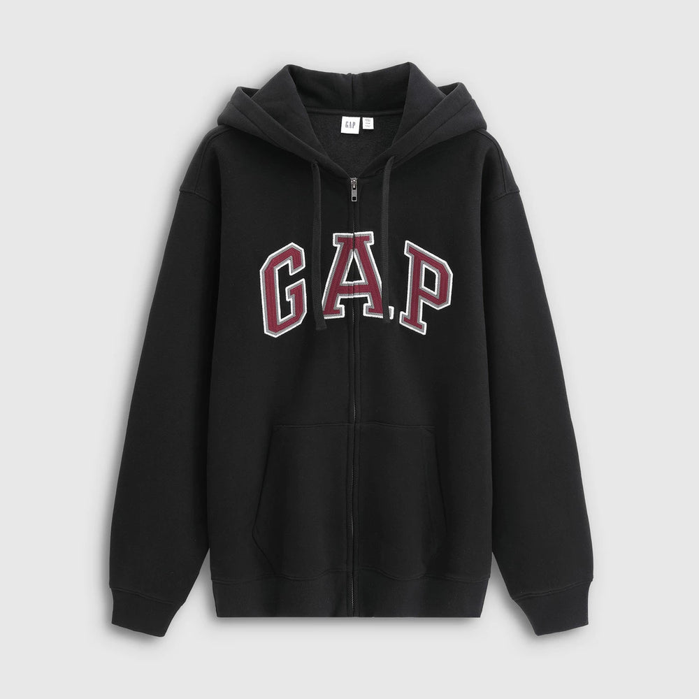 Cheng Yi endorses Gap men's and women's spring evergreen hoodie series hooded hoodie jacket 787439
