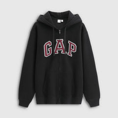 Cheng Yi endorses Gap men's and women's spring evergreen hoodie series hooded hoodie jacket 787439