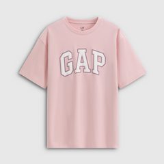 Cheng Yi endorses Gap men's and women's 2026 spring new classic pure cotton contrasting loose short sleeved T-shirt