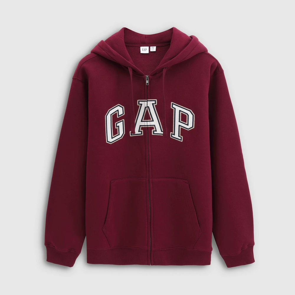 Cheng Yi endorses Gap men's and women's spring evergreen hoodie series hooded hoodie jacket 787439