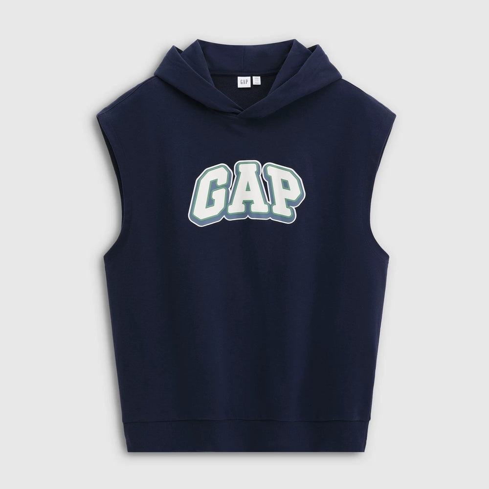 Cheng Yi endorses Gap men's and women's 2026 summer new logo sleeveless hooded sweatshirt 854305