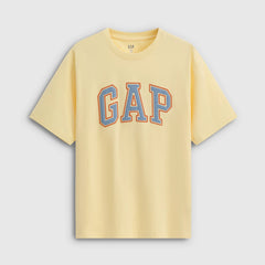 Cheng Yi endorses Gap men's and women's 2026 spring new classic pure cotton contrasting loose short sleeved T-shirt