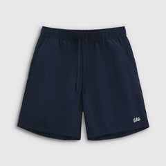 Cheng Yi endorses Gap men's 2026 summer new moisture absorbing logo elastic waist straight shorts 893129