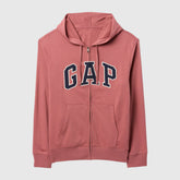 Gap US hooded sweatshirt, European and American style loose jacket, 2025 autumn edition, letter logo zipper, youth casual