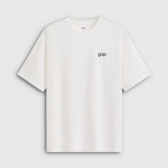 Cheng Yi endorses Gap men's and women's 2026 spring new printed logo round neck short sleeved T-shirt 854722