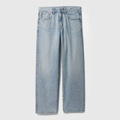 Cheng Yi endorses Gap men's spring cotton Lyocell blend washed straight leg jeans US version 703775
