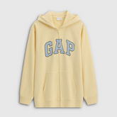 Cheng Yi endorses Gap men's and women's clothing for the 2026 spring season, featuring embroidered loose hoodie with logo 854670