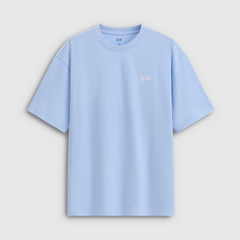 Cheng Yi endorses Gap men's and women's 2026 spring new classic pure cotton contrasting loose short sleeved T-shirt