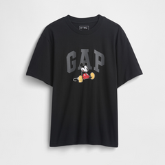 Cheng Yi endorses Gap men's and women's clothing for the 2026 summer Disney cartoon pattern short sleeved T-shirt US version 851270