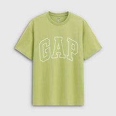 Gap2025春季新款短袖T恤纯棉美式宽松上衣男女装印花logo