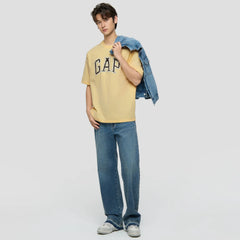 Chengyi's GAP logo series classic logo pure cotton casual T-shirt 725616