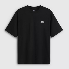 Cheng Yi endorses Gap men's and women's 2026 spring new classic pure cotton contrasting loose short sleeved T-shirt