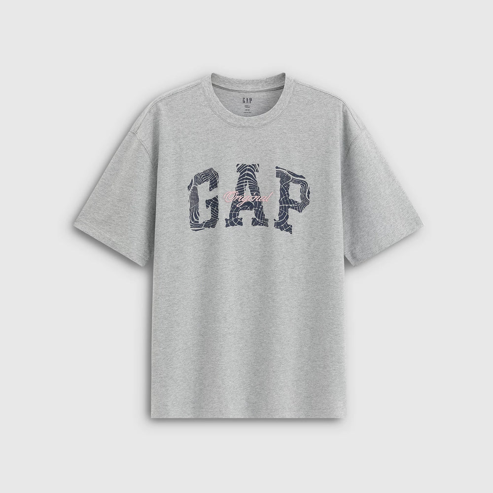 Gap Men's and Women's 2026 Summer New Cotton Logo Printed Loose Short sleeved T-shirt Casual Top 891522