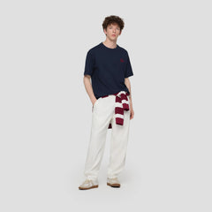 Cheng Yi endorses Gap men's and women's clothing for the summer of 2026, featuring embroidered couple's short sleeved T-shirt with logo 891387
