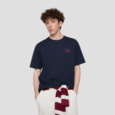 Cheng Yi endorses Gap men's and women's clothing for the summer of 2026, featuring embroidered couple's short sleeved T-shirt with logo 891387
