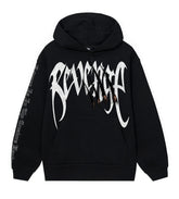 Revenge Arch Logo Claw Hoodie Black/White