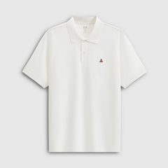 Gap Men's Summer New Style Embroidered Short-Sleeved Collared Polo Shirt