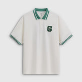 Gap Men's Summer New Style Logo Contrasting Color Polo Neck Short Sleeve Shirt