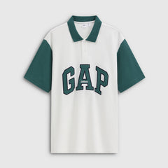 Gap Men's Summer New Style Mesh Net Short-Sleeved Polo Shirt