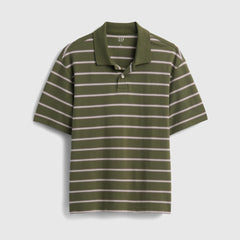Gap Men's 2026 Summer New Collection Washed Short-Sleeved Polo Shirt