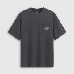 Gap 2026 Spring Unisex Loose Printed Logo Crew Neck Tee, Cheng Yi Endorsed