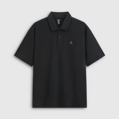 Gap Summer Cotton Bear Embroidered Short-Sleeved Collared Polo Shirt