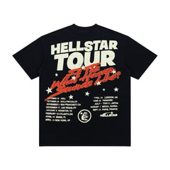 Hellstar "Path to Paradise" Orange Flame Logo T-Shirt