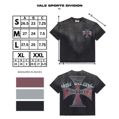Vale Forever Chopper Tee Faded Black