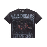 Vale Forever Red Dress Let Me Rest Tee Black
