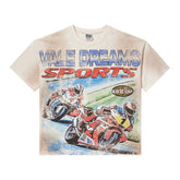 Vale Forever White Motocroxxx Tee Cream