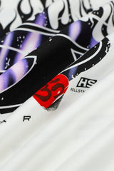 Hellstar Flame Graphic Oversized T-Shirt