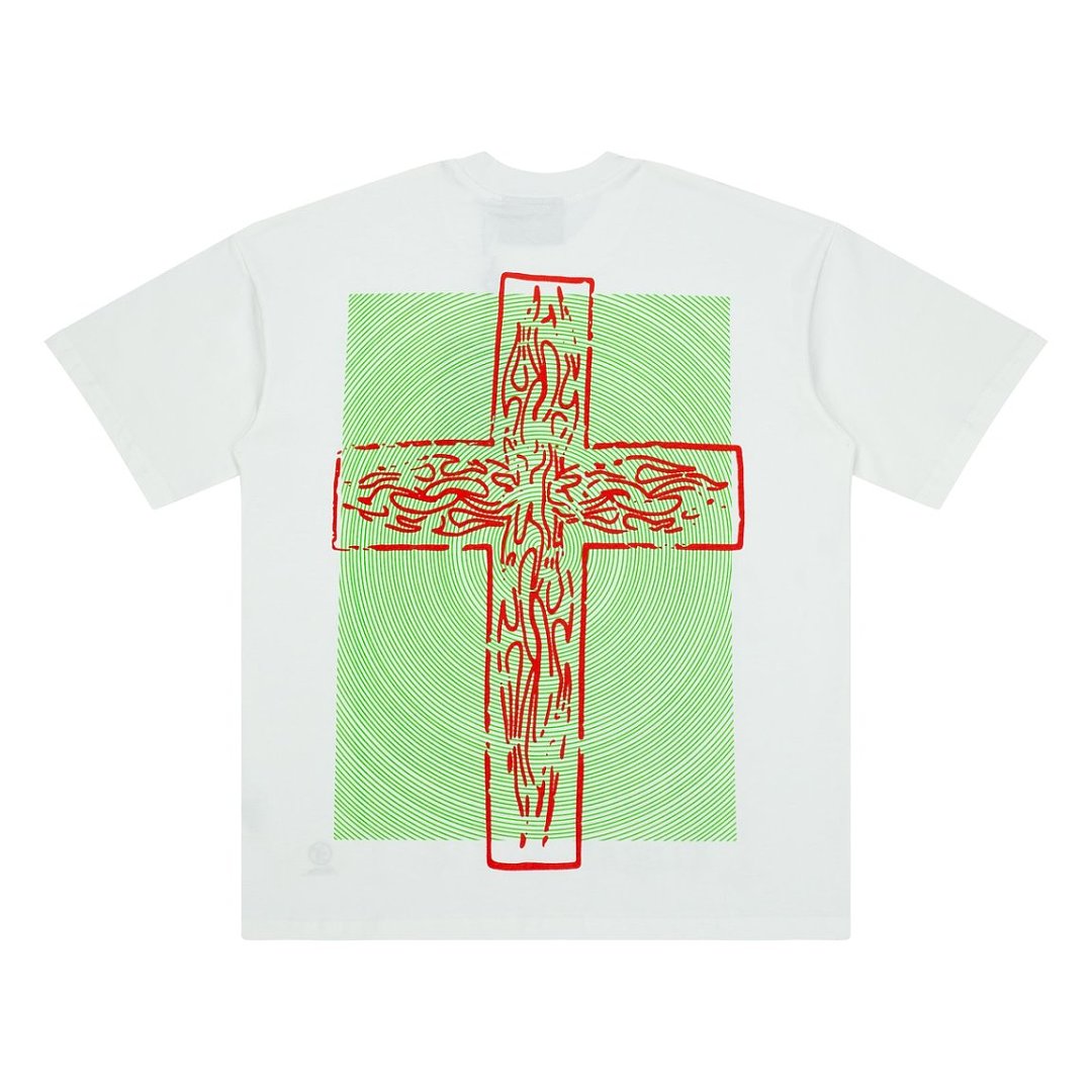Hellstar Jesus Graphic Washed Oversized T-Shirt