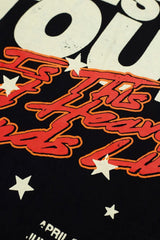 Hellstar "Path to Paradise" Orange Flame Logo T-Shirt