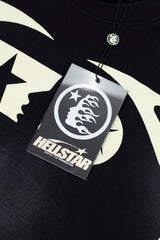 Hellstar Star Number Washed Oversized T-Shirt – Black