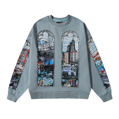 Who Decides War Eden Crewneck Sweater / Iced Glass Crewneck