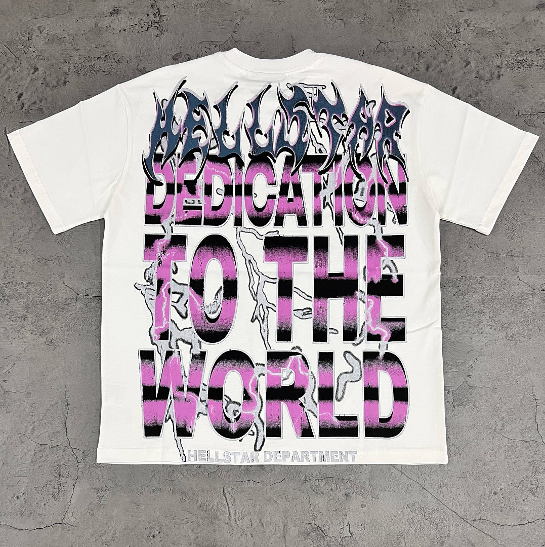 Hellstar Cyber Portrait Oversized Graphic T-Shirt